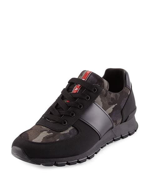 prada camouflage sneaker damen|prada vintage sneakers women.